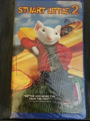 Stuart Little 2 (NEW SEALED VHS 2002, Clamshell) Michael J. Fox, Geena Davis - Image 1 of 4