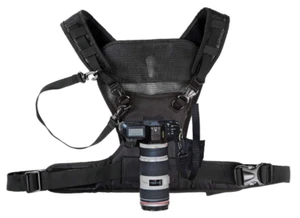 Camera Chest Carrier Harness System Carrying Vest Quick Strap Safety Hiking Sony - Picture 1 of 8