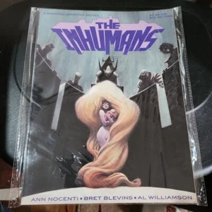 THE INHUMANS A MARVEL GRAPHIC NOVEL 1988 MARVEL ENTERTAINMENT GROUP - Picture 1 of 2
