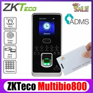 ZKTeco MultiBio800 Gesicht Fingerabdruckerkennung Zeiterfassung Zugangskontrolle - Bild 1 von 7