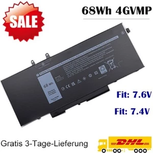 akku für Dell Latitude 5400 5500 Precision 3540 4-Cell 68Wh Laptop Battery 4GVMP - Afbeelding 1 van 11