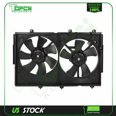 Radiator Condenser Cooling Fan Assembly For 2003 2004-2006 Mitsubishi Outlander Foto 1 de 4