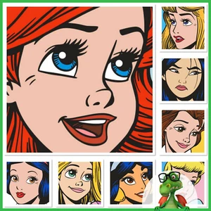 TOPPS DISNEY COLLECT- Face Value Series 2 Standard w/award - 8 DIGITAL CARDS - Picture 1 of 9