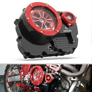 NICECNC Right Engine Clutch Cover Clear Guard For Honda XR 650L XR650L 1993-2024 - Foto 1 di 13