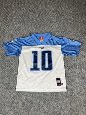 Reebok Tennessee Titans Jersey Youth L Vince Young #10 Football NFL Boys Cover