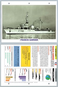 Francis Garnier - 1936 - Escort Ships - Atlas Warships Maxi Card
