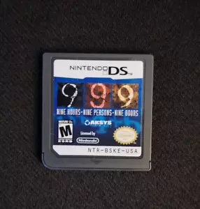 999 Nine Hours Nine Persons Nine Doors Cartridge Only Nintendo DS Spiel Original - Bild 1 von 2