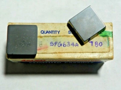 9 ШТУК, ADAMS, SPG 634A 780 ТВЕРДОСПЛАВНЫЕ ВСТАВКИ F705 - Изображение 1 из 4