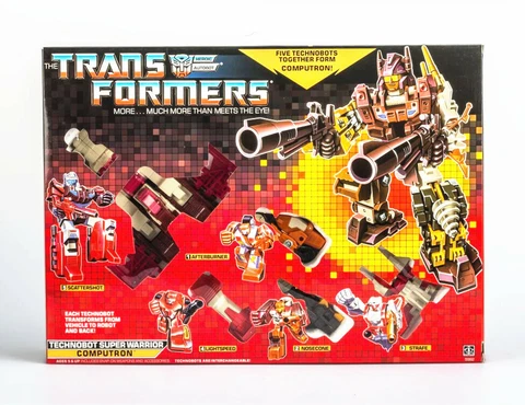 Transformers G1 Computron Scattershot Strafe Afterburner Lightspeed Nosecone Toy Cover