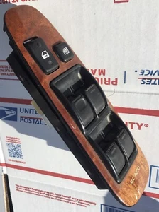 ✅ Interruptor maestro de control de ventana izquierda conductor delantero izquierdo Lexus LS400 1998-2000 FABRICANTE DE EQUIPOS ORIGINALES - Imagen 1 de 4