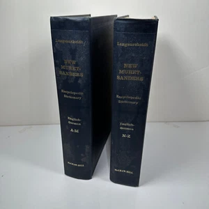 1962 Langenscheidt New Muret-Sanders Englisch-Deutsch Wörterbuch McGraw-Hill - Bild 1 von 9