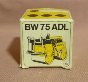 NZG 271 BOMAG BW 75 ADL RULLO TANDEM 1:50 - Foto 1 di 5