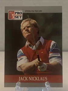 Jack Nicklaus, 1990 Pro Set Senior PGA Tour Golf Card #93 - Picture 1 of 2