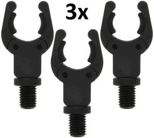 3x Butt Klinger Rod Rest Secure mit Mutter - Rutenauflage Grip in schwarz NGT - Bild 1 von 3