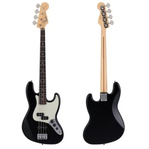 Fender 2024 Collection Made in Japan Hybrid II Jazz Bass PJ Black with Gig Bag - Picture 1 of 7