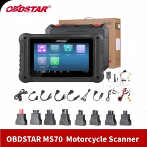 OBDSTAR MS70 Motorcycle Scanner Motorbike Diagnostic Tool Code Clear Data Flow - Picture 1 of 17