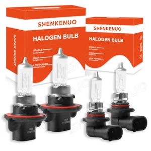 For Ford Explorer 2006-2010 Headlight+Fog Light Kit H13+9145 Halogen Bulb 4Pcs - Picture 1 of 12