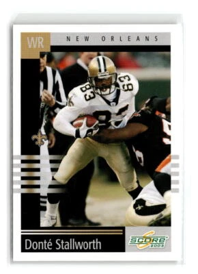 2003-Score -#212-Donte Stallworth -New Orleans Saints - Image 1 of 2