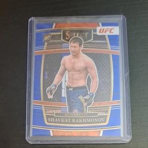 2022 Panini Select UFC Shavkat Rakhmonov RC Rookie Card Blue Number 84 - Bild 1 von 5