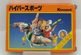 KONAMI Hyper Sports Famicom Software