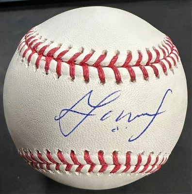 Jose Altuve Autographed Official Major League Baseball BAS Astros - Image 1 of 3