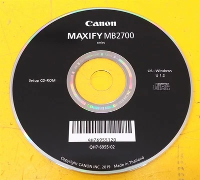 ⭐️⭐️⭐️⭐️⭐️ Canon Maxify MB2700 Series Setup CD Disc for Windows QH7-6955-02 - Image 1 of 3