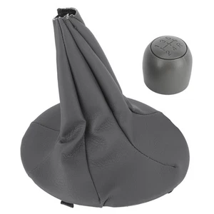 Car 5 Speed Gear Shift Knob &Dustproof Boot Collars Replacement Fits For - Picture 1 of 16