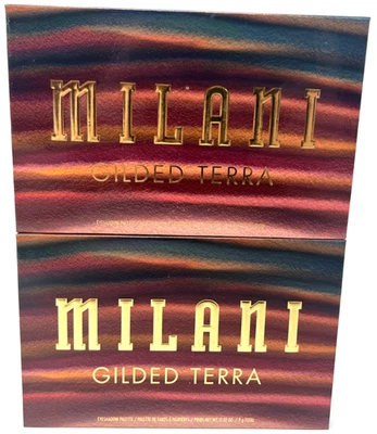 (2) Milani Gilded Terra Eyeshadow Palette New In Packaging 0.32 oz Each - Image 1 of 3