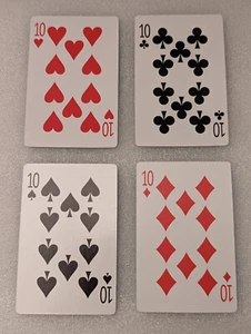 Seinfeld 2004 TENS SET ONLY Replacement Playing Cards - NOT FULL SET OF CARDS - Picture 1 of 2