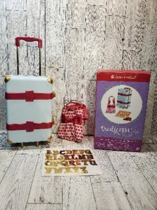 American Girl Doll Truly Me Travel In Style Luggage & Tote Bag In Box - Picture 1 of 11