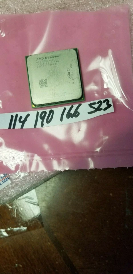   AMD Segunda Generación Opteron 1.8 Ghz Doble Núcleo CPU SOCKET AM2 OSA1210IAA6CZ Foto 1 de 1