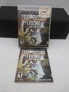Front Mission Evolved (Sony PlayStation 3, 2010) Complete CIB with Manual - Picture 1 of 16