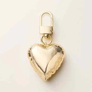 In Mano! Ciondolo borsa Kate Spade New York x bersaglio Mylar palloncino cuore oro - Foto 1 di 4