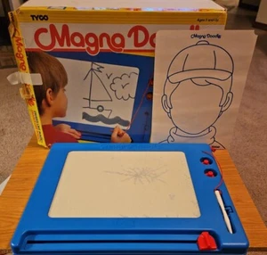 VINTAGE 1986 TYCO MAGNA DOODLE MAGNETISCHES ZEICHNUNGSSPIELZEUG - Bild 1 von 6