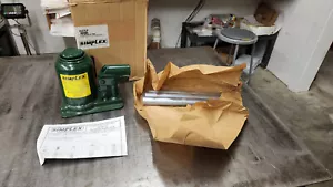 NUEVO SIMPLEX HJ22LP Gato de botella de mano hidráulico de bajo perfil de 22 toneladas. Hecho en Japón - Imagen 1 de 6