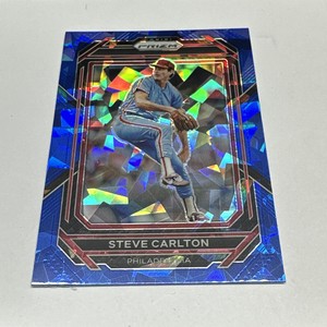2023 Panini Prizm Steve Carlton #180 Blue Ice Phillies