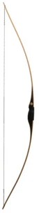 Bear Montana Flame Bamboo And Clear Glass Longbow 45 RH - Picture 1 of 5