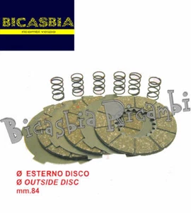0980 - DISCHI FRIZIONE VESPA 125 VM1T VM2T VU1T DAL 53-54 - Picture 1 of 1