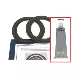 NUEVO KIT DE REPARACIÓN DE ALTAVOCES WOOFER DE 8" PULGADAS BORDE ESPUMA Y PEGAMENTO ADHESIVO BOSE 301 - Imagen 1 de 1