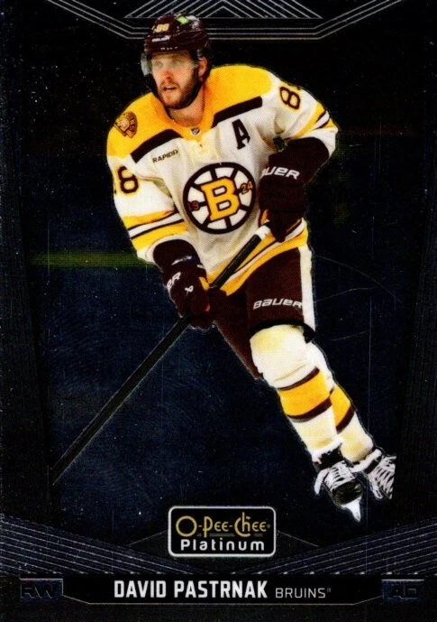 2024-25 O-Pee-Chee Platinum Preview Rainbow #P-DP DAVID PASTRNAK   SP - Image 1 of 2