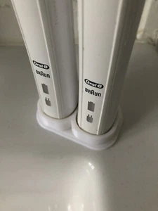Braun Oral B Waschbeckenständer elektrischer Zahnbürstenhalter ordentliche Halterung - Bild 1 von 4
