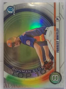 Forrest Whitely 2020 Bowman cromado "Top 100 Scouts" Houston Astros #BTP-8 (i47) - Imagen 1 de 2