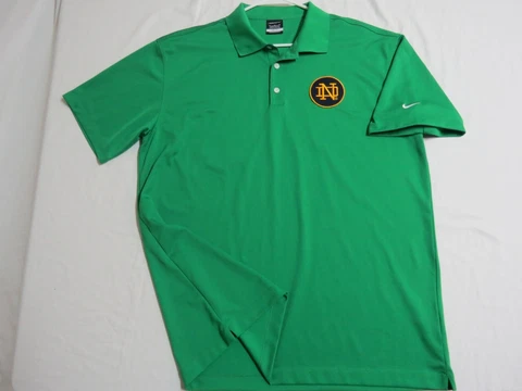 XL Green Irish Nike Dri-Fit Mens Polyester #64A Polo Shirt Cover