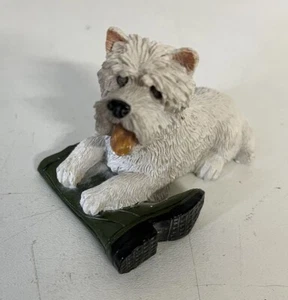 west highland terrier Figure ‘walkies’ By Regency Fine Arts - Picture 1 of 8