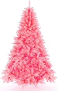 Artificial Christmas Tree Classic Xmas Pine Tree with Solid Metal Stand 5/6/7 FT - Picture 1 of 7