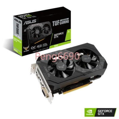 ASUS TUF Gaming GeForce GTX 1650 OC Edition 4GB GDDR6 Video Card - Image 1 of 4