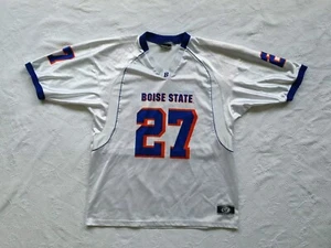 NIKE TEAM BOISE STATE BSU #27 HERREN WEISS GEMISCHT TRIKOT T-SHIRT. GRÖSSE LARGE. - Bild 1 von 10