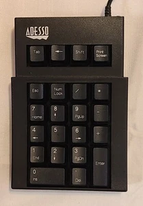 ADESSO AKP-220B Adesso 22 Key Mechanical USB Numeric Keypad - USB - Picture 1 of 3