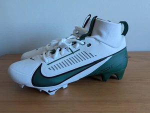 Nike Vapor Edge Pro 360 2 TB White Green Football Cleats FQ4044-101 Men Size 10 - Picture 1 of 8