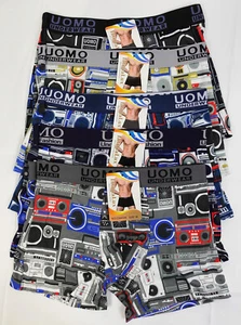 056 UOMO Herren Slip Hipster Boxershorts Shorts Unterhosen M L XL XXL XXXL - Bild 1 von 6